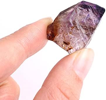 Binnanfang AC216 1PC ретка убава сурова природна виолетова супер седум кварц скелетни мини камен аметист кристален примерок минерали