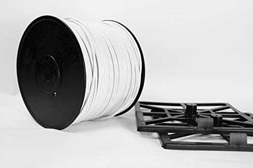 CAT6 PLENUM 1000FT WHITE | Лесно пакување на ролна за влечење | Етернет кабел | Цврст голи бакар | UTP | CMP | 23авг мрежен кабел