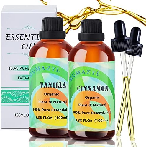 Есенцијално масло од ванила цимет 100 ml, сет на есенцијално масло од Cajeput, есенцијално масло за дифузер за домашна канцеларија спална соба