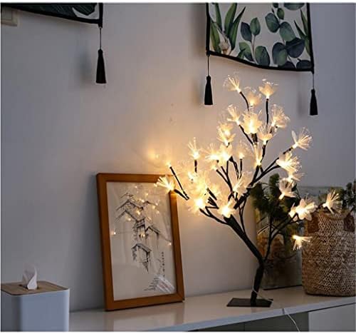 Lhllhl LED сакура дрво биро светло декоративни ламби за маса во кревет за домашна спална соба свадба нордиска декор ноќна светлина