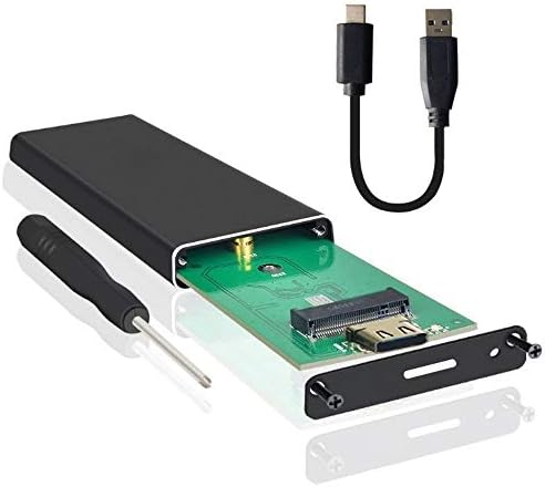 JacobsParts M. 2 NGFF SATA SSD ДО USB 3.1 Тип Ц Надворешен Погон Куќиште Случај СО UASP