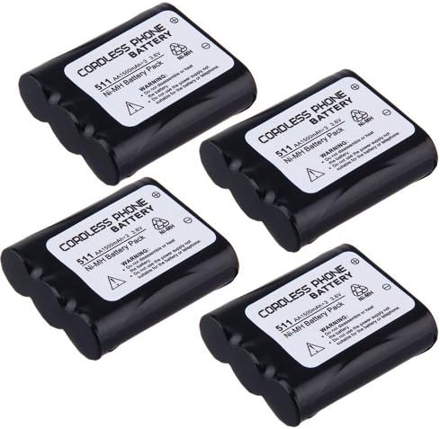 MIFXIN 3.6 V 3 aa 1500mAh Ni-MH Безжична Телефонска Батерија За Panasonic P-P511 KX-FPG371 KX-FPG372 HHR-P402