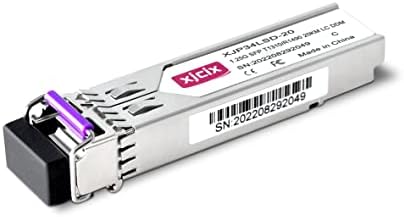 XJCIX 10GBase-LR SFP+ Оптички примопредав SMF 1310NM 20KM Оптички модул DDM LC Duplex конектор за Cisco SFP-10G-LR/SFP-10G-LR-S