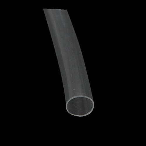 Новиот Лон0167 Долг 15 МЕТРИ Имаше Внатрешна Диа од 4 мм. сигурна ефикасност Полиолефинска Цевка За Топлинска Смалување Жица Завиткајте Кабелски Ракав Транспарентен