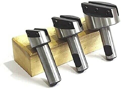 3pc 1/2 '' Shank 3/4 ' - 1-1/2' 'Fly Cutter Set Cutting Milling Herended Bits на алатка