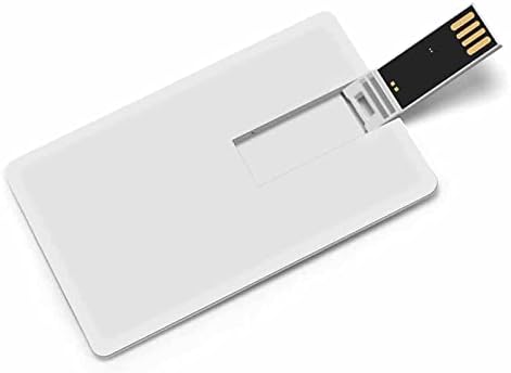 Акварел виножито желка USB флеш диск дизајн на кредитна картичка USB флеш -уред Персонализиран мемориски стап за стапчиња 32G