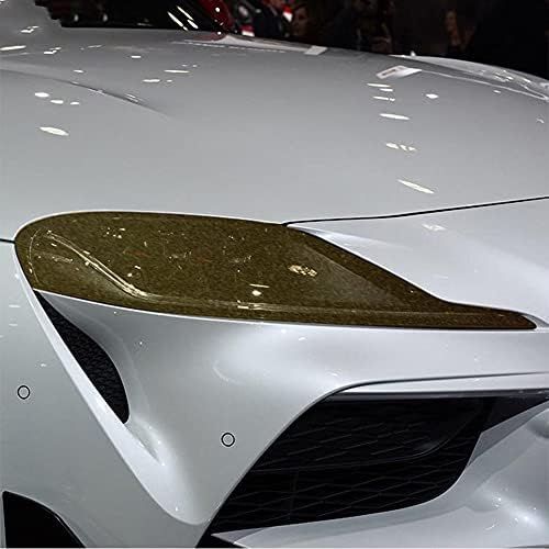 Hlebw Автомобил Фарови Нијанса Црна Заштитна Фолија Транспарентна Налепница TPU За Toyota Supra 2019 2020 GR GT4