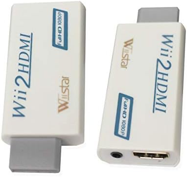 Wiistar Wii До HDMI Конвертор Излез Видео Аудио Адаптер HDMI Конвертор-Поддржува Сите Режими Wii Дисплеј НА HDTV &засилувач; Монитор