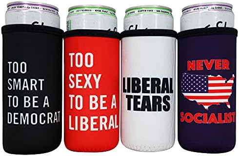 Либерални Солзи Пивото Може Изолатор-Премногу Секси За Да Биде Либерален, Премногу Паметен За Да Биде Демократ, Никогаш Социјалистички,