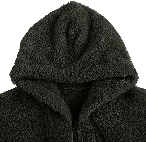 ADSSDQ Менс зимски палта, зимски преголеми целосен ракав колк палта мажи приморска цврста боја со средна тежина јакна со средна
