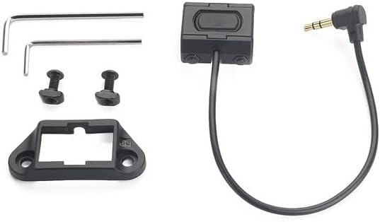 Компактен прекинувач за далечински притисок на Bifrost Gear за 3,5 mm приклучоци и ласери