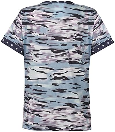 Nxxyeel женски кошули со кратки ракави против вратот Имитација памук пуловер лето обична лабава туника врвови за слободно време Хенли блуза
