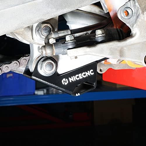 NICECNC Црн задниот шок за амортизери за амортизери за амортизер компатибилен со KTM 690 Enduro/SMC/SMCR 2008 2009 2010 2011 2011 2011 2014 2015 2015 2017 2017 2018