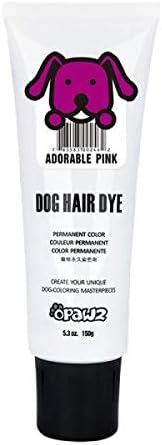 Опавз - Боја за коса за миленичиња - материјали за чешлање на кучиња - Полу трајна боја на коса - целосно безбедна боја на миленичиња за миленичиња