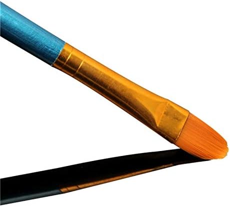 Walnuta 10pcs најлон дрвена рачка боја сет акварел гуаче цртање на сликарство уметнички материјали