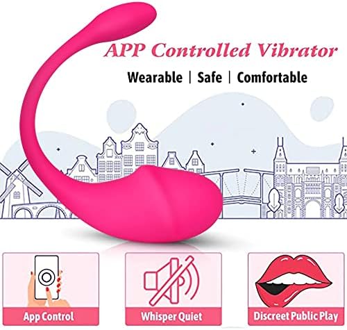 Контрола на апликација G-Spot Vibrator за жени, вибратор за носење на гаќички со долги растојанија, вибратор за двојки, алатка за женски мастурбација,