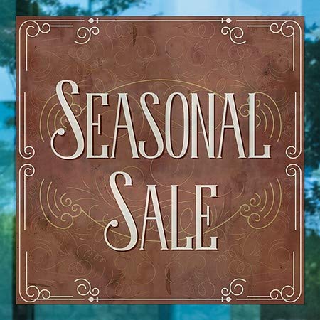 CGSignLab | Сезонска продажба -викторијанска картичка Влечење на прозорецот | 24 x24