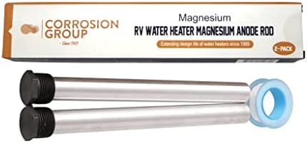 232767 RV грејач на вода магнезиум аноден шипка - компатибилен со приградски и резервоари за грејач на вода Mor -Flo - 9-25 должина ¾