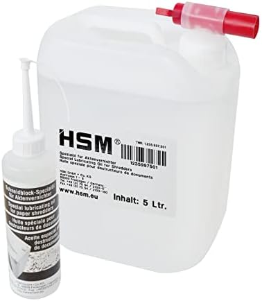 HSM специјално масло за подмачкување за уништувач, 250 ml
