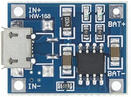 Hiigh TP4056 +Заштита Двојни функции 5V 1A Micro USB 18650 литиум батерија за полнење на табла за полнач за полнач 1 парчиња