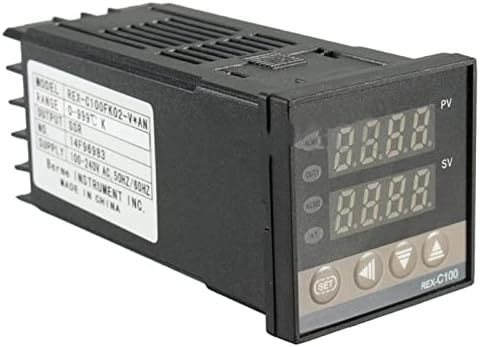Ексил PID дигитален контролер на температурата REX-C100 0 до 400Degree k Type Relay Излез