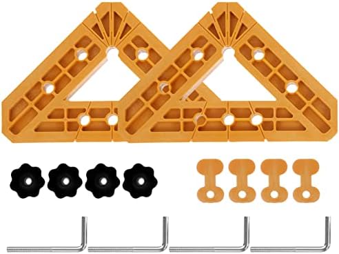 Алатки за клукајдрма Doitool 1 Поставете 90 степени десен агол Стегач Поставете мултифункционално прецизно позиционирање квадратни стегачи за столар агол за прицврст?