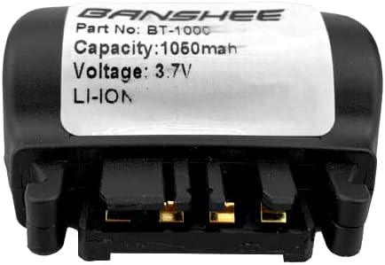 Замената на банши за восолектирање HBA1000-01 батерија за скенер 700mAh Li-Ion 2.6Wh