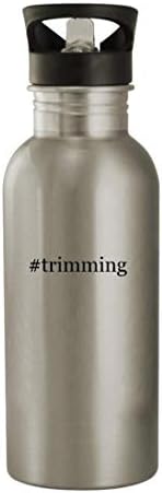 Подароци на Ник Нок #Триминг - 20oz шише со вода од не'рѓосувачки челик, сребро