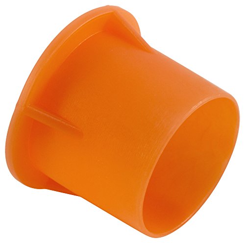 Caplugs QPZ5Q1 PZC-5 пластична капа за ракав за краеви на цевки, до големина на конец 5/8 , PE-LD, портокал