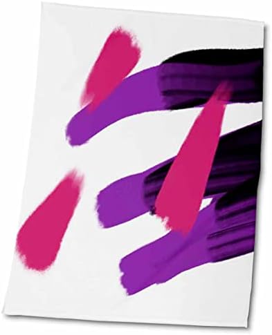 3drose Crimson and Purple Strokes - Апстрактна слика - крпи