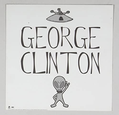 Georgeорџ Клинтон и Постерот П-Фанк Алстарс Постер 1996 Т.А.П.О.А.Ф.О.М. Промоција на албумот 12 x 12