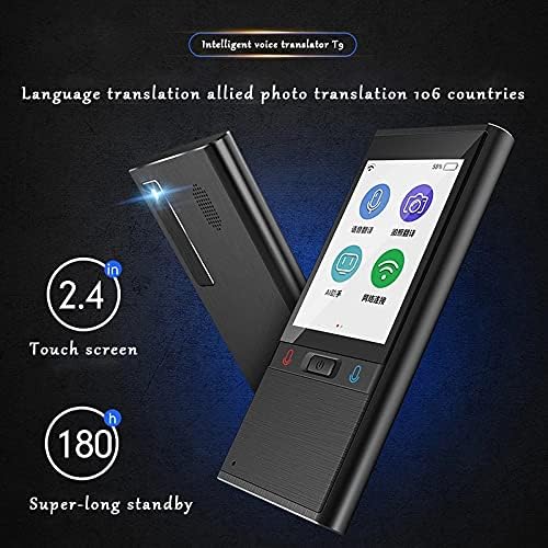 Лукео Т9 Офлајн Пренослив Интелигентен Гласовен Преведувач Повеќејазичен Инстант Преведувач Машина За Преведување Деловни Патувања