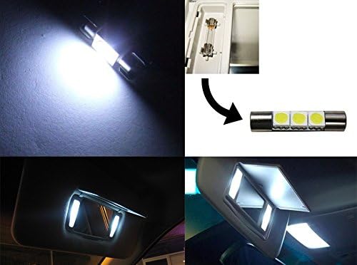 IG-ZAKT FIT LED светлосен комплет за 2003-2015 година Хонда Пилот Ксенон Бела суета/Сонце-визир LED светилки
