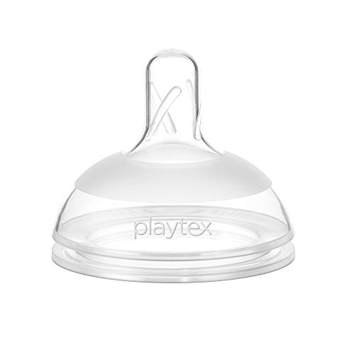 Playtex Бебе Naturalatch Удобност Брадавици, Среден Проток, 2 Брои