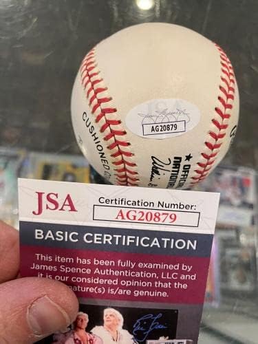 Клајд Сукефорт Питсбург Пирати сингл потпишан бејзбол ЈСА нане - автограмирани бејзбол