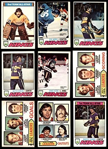 1977-78 О-Пи-Чи Тимот На Лос Анџелес Кингс Го Постави Лос Анџелес Кингс-ХОКЕЈ ВГ/ЕКС+ Кингс-Хокеј