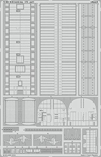 Едуард ЕДБИГ72145 Биг Ед 1: 72-Б-52Г Дел ВТОРИ. Комплет За Модели Комплет За Фото Гравирање, Разни