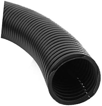 Х-DREE Пластични Флексибилни Брановидни Цевки 34,5 мм ОД 3,6 Метри Должина Црна (Tubo во пластика ondulato flessibile 34,5 мм