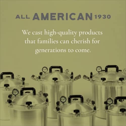 Сите Американски 1930-30qt Шпорет Притисок/Конзерва-Ексклузивен Метал-Метал Запечатување Систем-Лесно Да Се Отвори &засилувач; Затвори-Погоден
