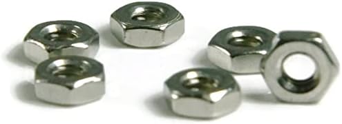 Не'рѓосувачки челик хексадецимална завртка за завртки Мала шема 6-32, Количина 1000