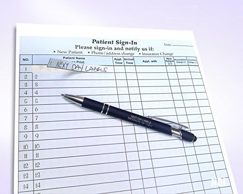 НЦР Без Јаглерод 3 Дел Од Пациентот Потпишете Се Во Формулари За Етикети, ХИПАА Одобрени и Усогласени за Доверливост во сите Медицински Канцеларии.