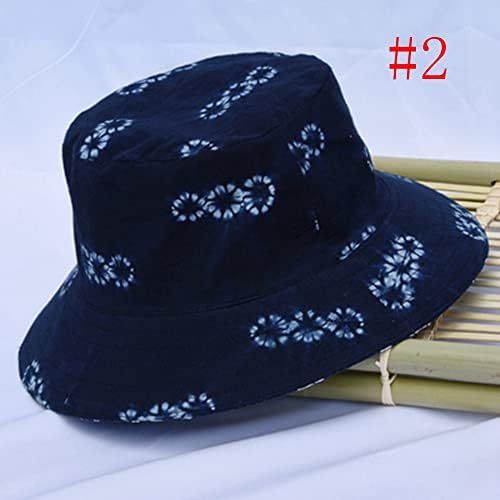 Унисекс боја корпа капа естетски риболов капа за мажи жени тинејџери лесна двојна облека летна плажа за бегство