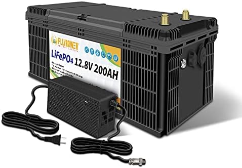 Flyrower 12V 400AH LifePo4 Батерии одделение А ќелии со 400A BMS литиум батерии на фосфат на железо 5120WH 4000 ~ 15000 длабоки