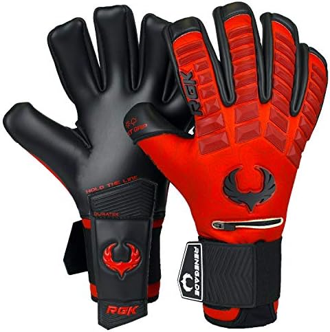 Renegade GK Eclipse Professional Soccer голмани нараквици со микроб-чувар про-TEK Fingersaves & 4+3mm Ext Contact Conpe | Голмани нараквици