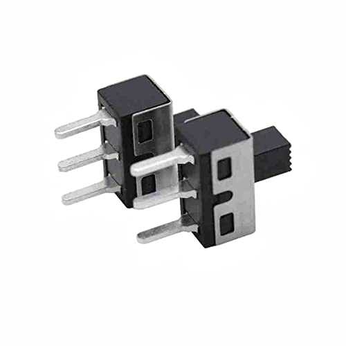 SS12D10 SS12D06 MICRO MINI SLIDE SWITCHES SPDT TOGGLE SWITCH 3PINS PROSTERETS 1P2T HEIND HIGH 5mM SS12D10G5 10-пакет