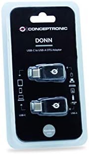 Adapter на концептот Donn03g OTG за USB-C до USB-A пакет од 2