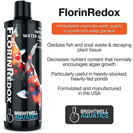 Brightwell Aquatics Florrinredox - Веднаш го подобрува квалитетот на водата во езерца и водни градини, 2 литар