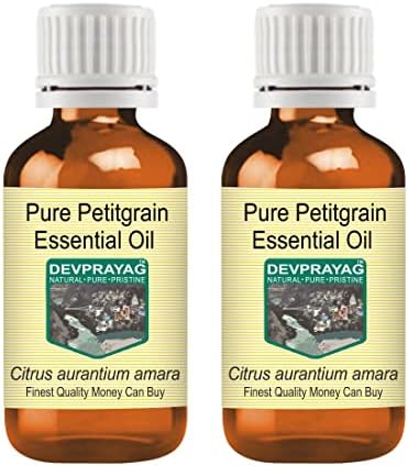 Devprayag чисто petitgrain есенцијално масло од пареа дестилирана 100мл x 2
