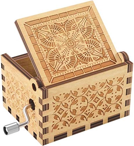 Укебобо дрвена музика кутија - Вие сте мојата музичка кутија за сонце, од мајка до ќерка, уникатни музички подароци за деца - 1 сет