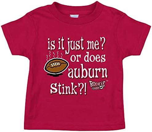 Само Јас ли сум? Или Обурн Смрди?! Бебешка Облека За Љубителите На Фудбалот Во Алабама